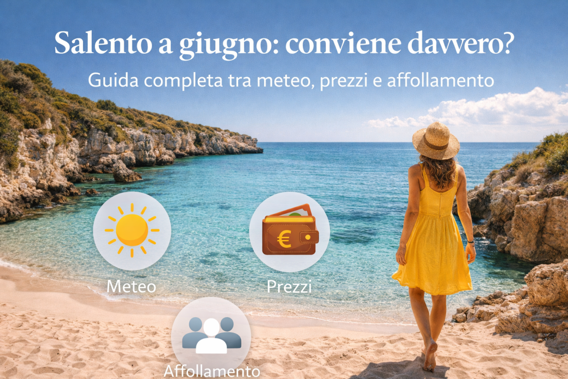 Salento a giugno conviene davvero Guida completa tra meteo, prezzi e affollamento