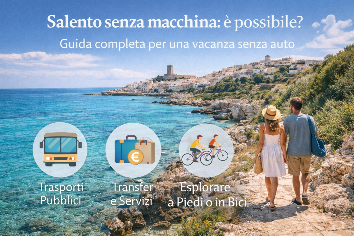 Salento senza macchina è possibile Guida completa per una vacanza senza auto